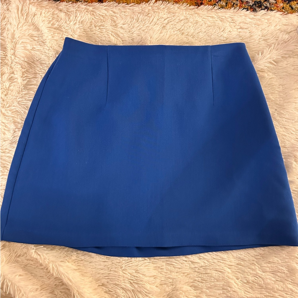 Blue Abercrombie Mini Skort